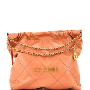 Chanel Medium 22 Chain Hobo Quilted Calfskin